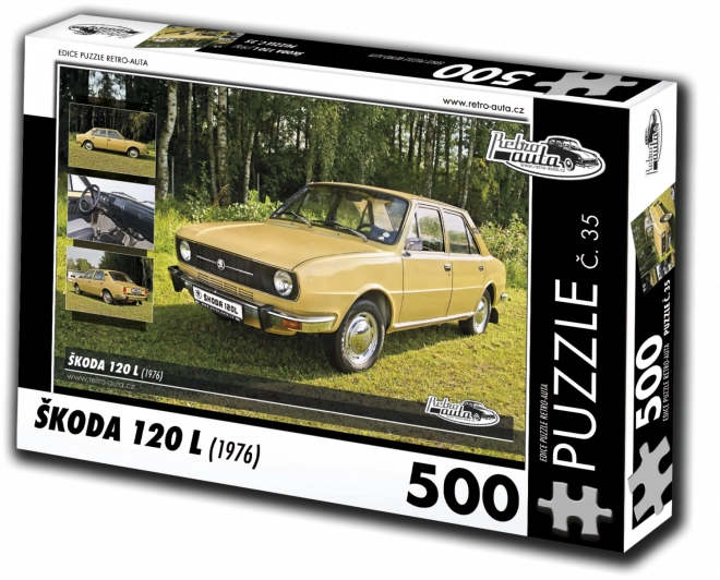 Retro puzzle Škoda 120 L 500 dielikov
