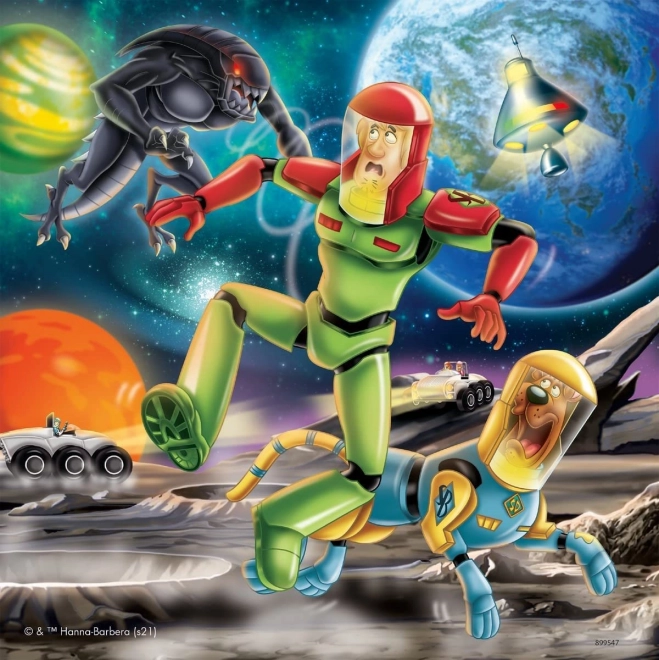 Puzzle Scooby Doo: Nočné desy