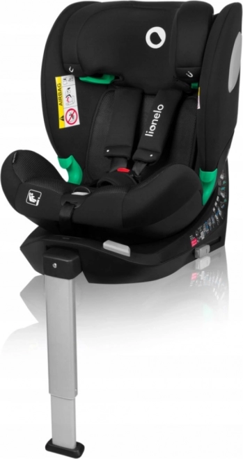 Lionelo detská autosedačka Braam Air i-Size 40-150 cm čierna