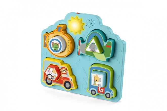 Fisher Price Puzzle dopravné prostriedky so zvukmi