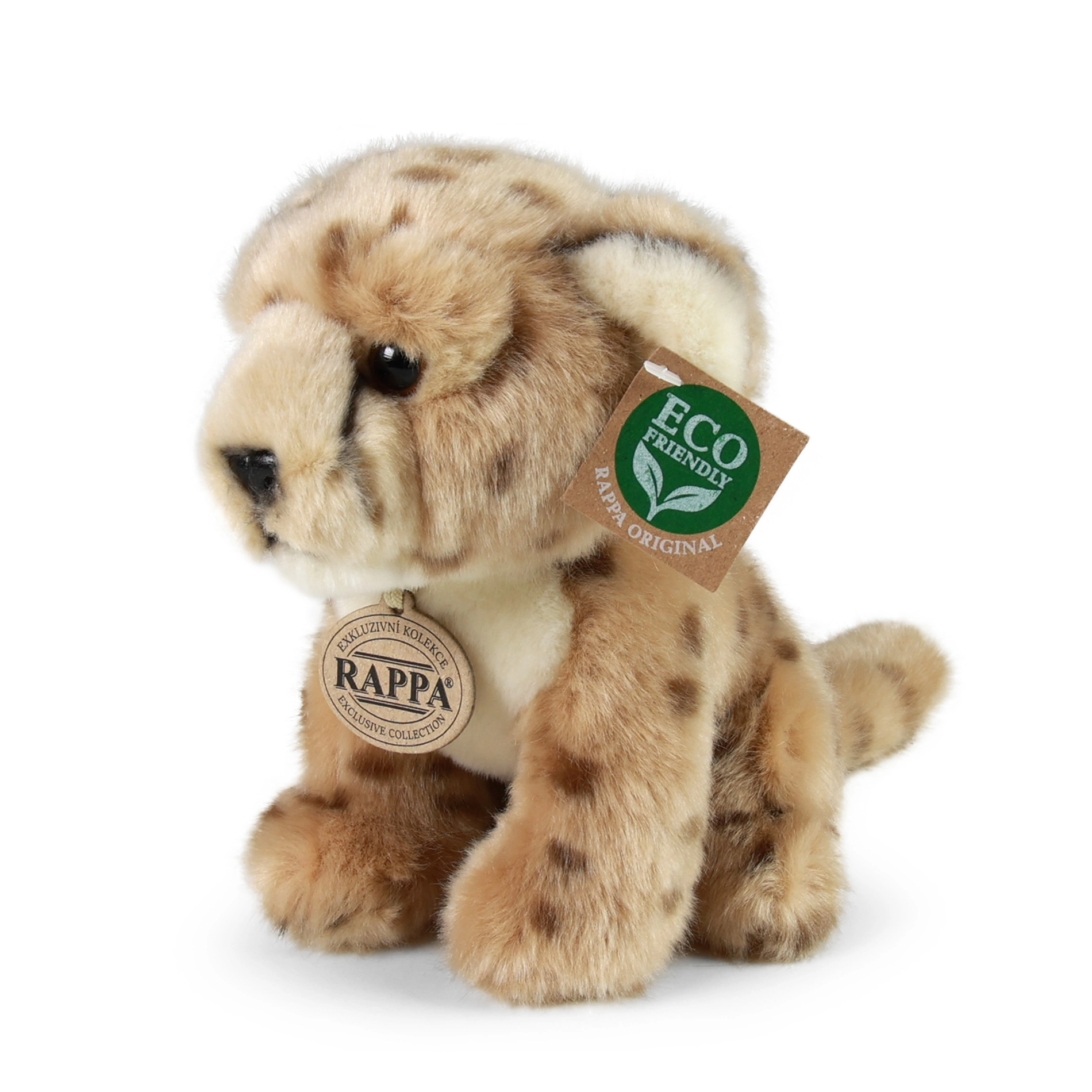 E-shop Plyšový gepard sediaci 18 cm eco friendly