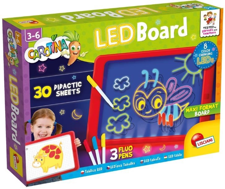 E-shop Svetelná LED tabuľa CAROTINA pre deti