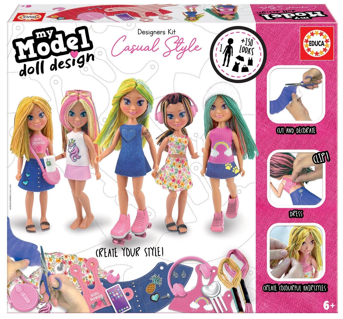 E-shop EDUCA My Model Doll Design Kreatívna súprava.
