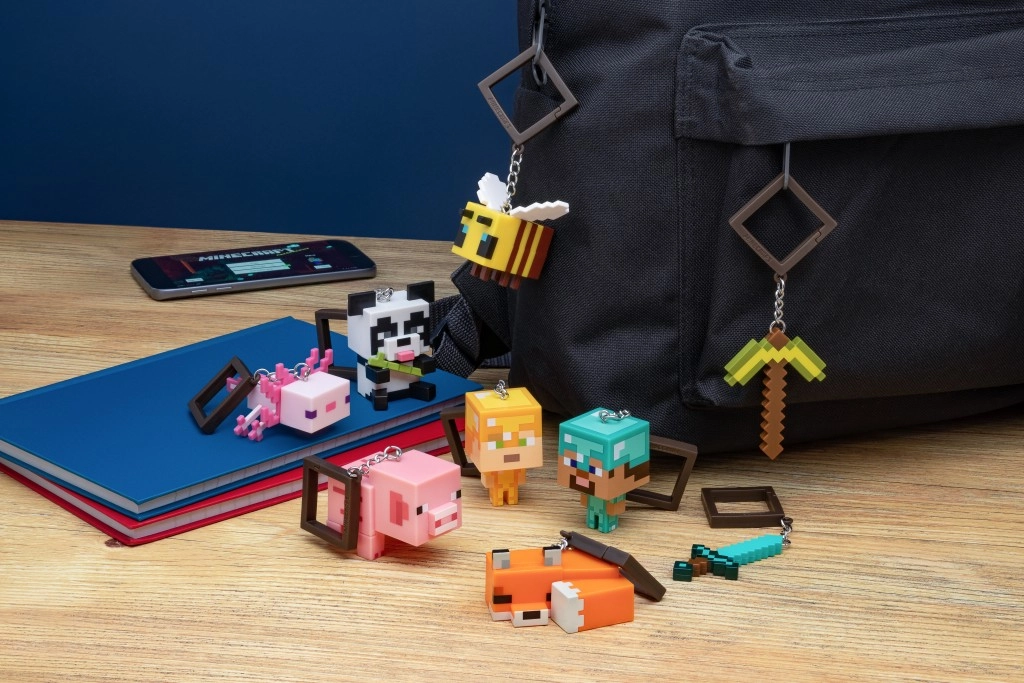 E-shop Prívesok na kľúče Minecraft Backpack Buddies
