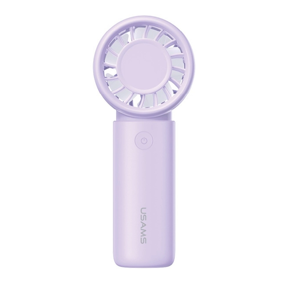 Usams BC Series vreckový mini ventilátor ICE01 fialový 500 mAh