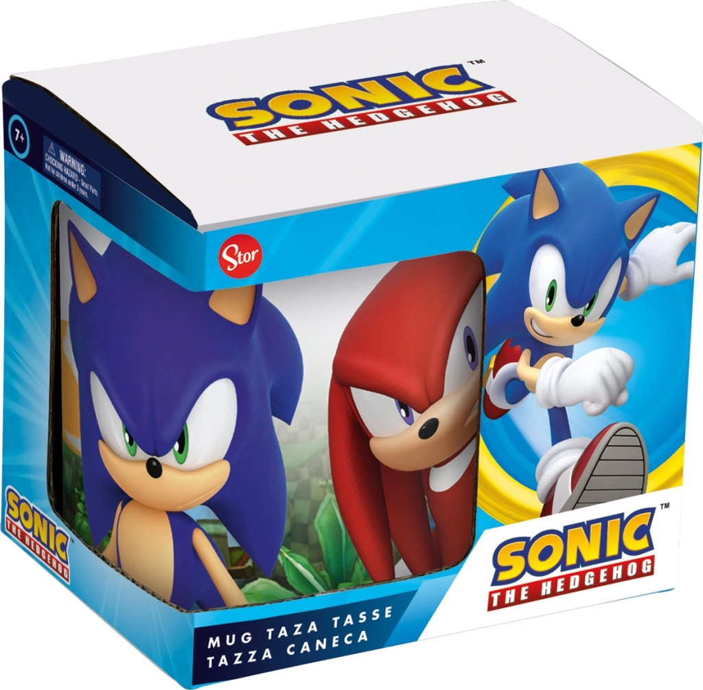 E-shop STOR Keramický hrnček JEŽKO SONIC 00497 325 ml