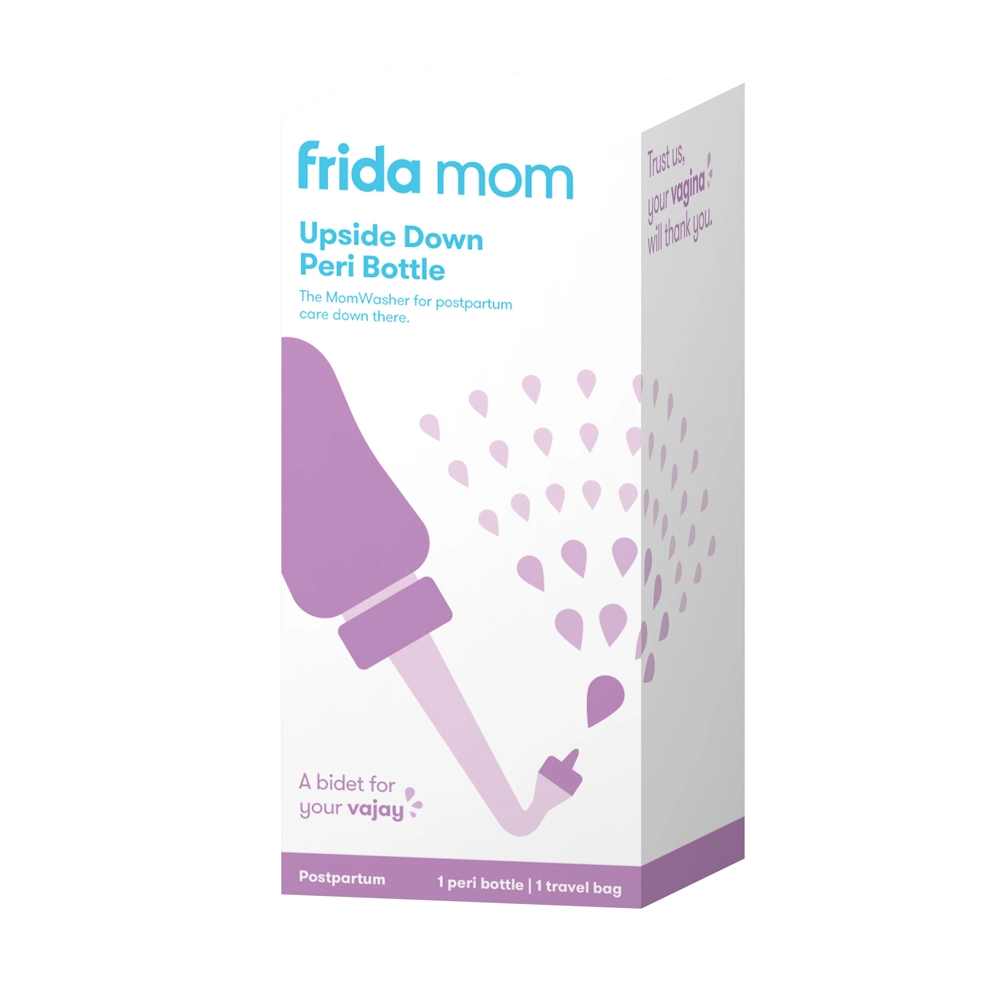 E-shop Frida Mom obrátená intímna sprška (peri fľaša) pre popôrodnú hygienu