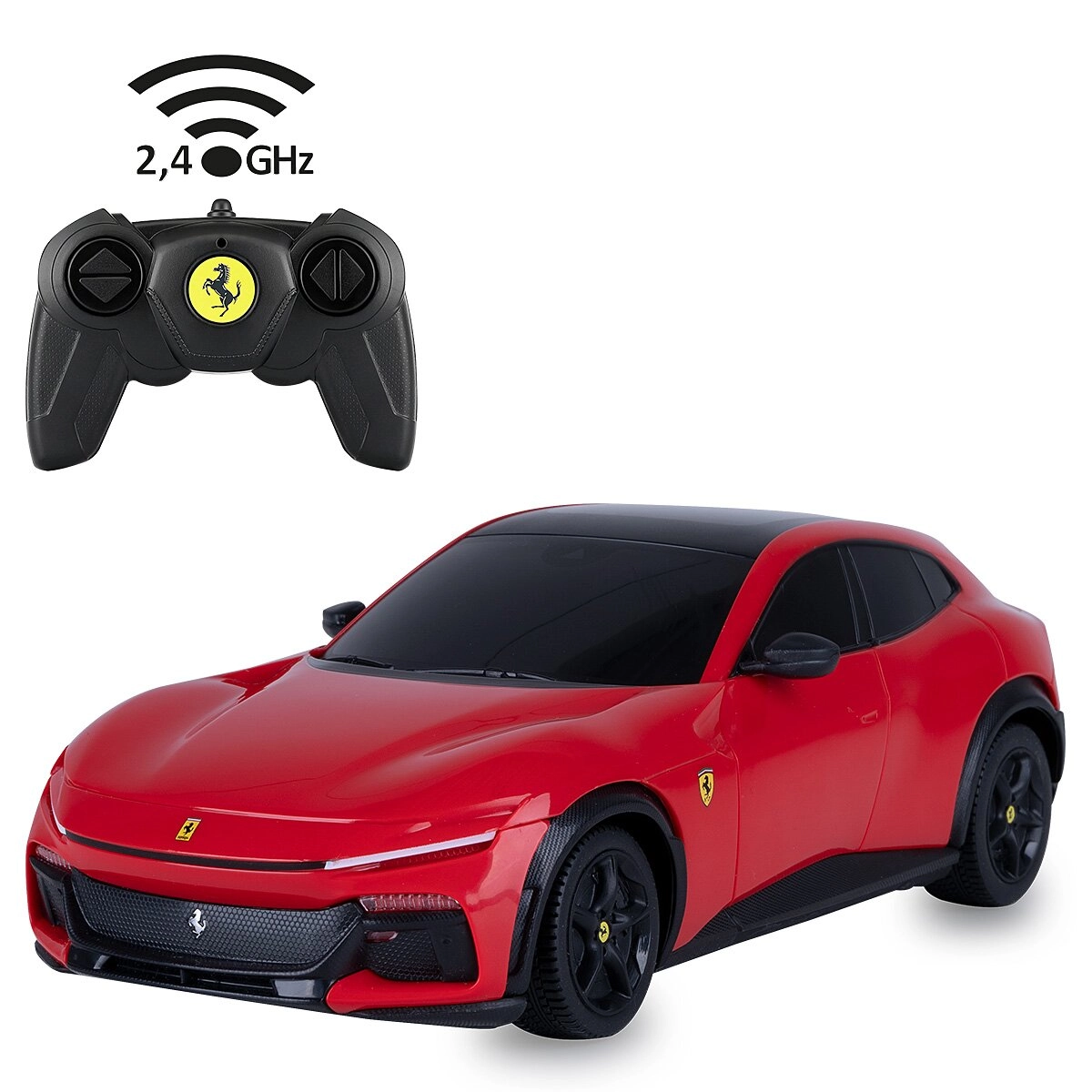 RC auto Ferrari Purosangue červené 1:24