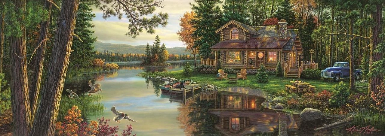 E-shop Art Panoramatické Relax na chatě 1000 dielov