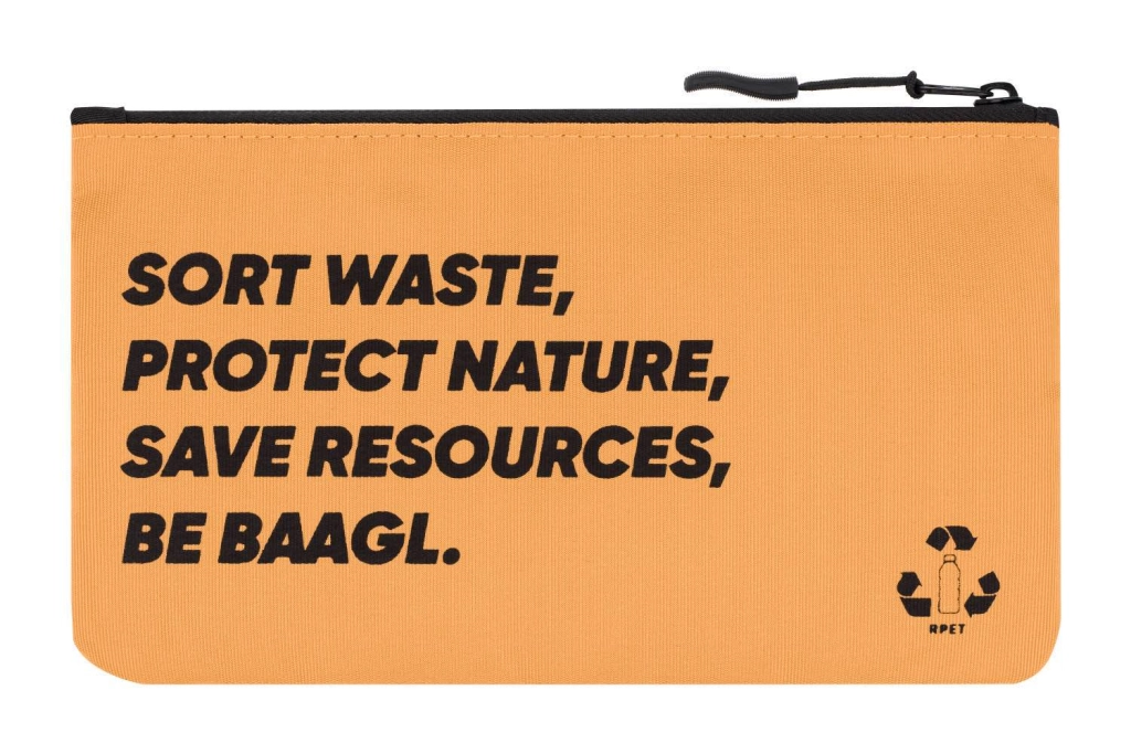 E-shop Etue z recyklovaného polyesteru BAAGL, žltá