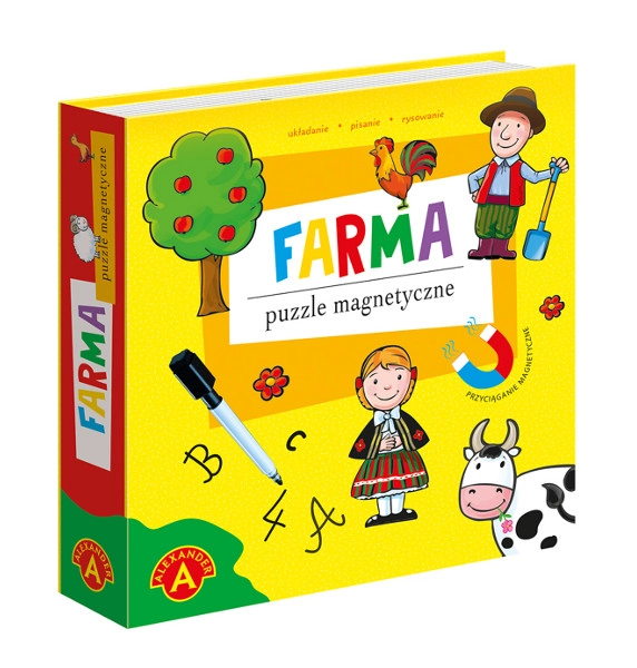 Magnetické puzzle Farma