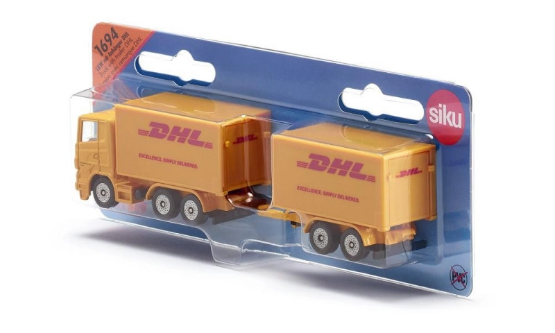 E-shop Kuriérne vozidlo DHL s prívesom