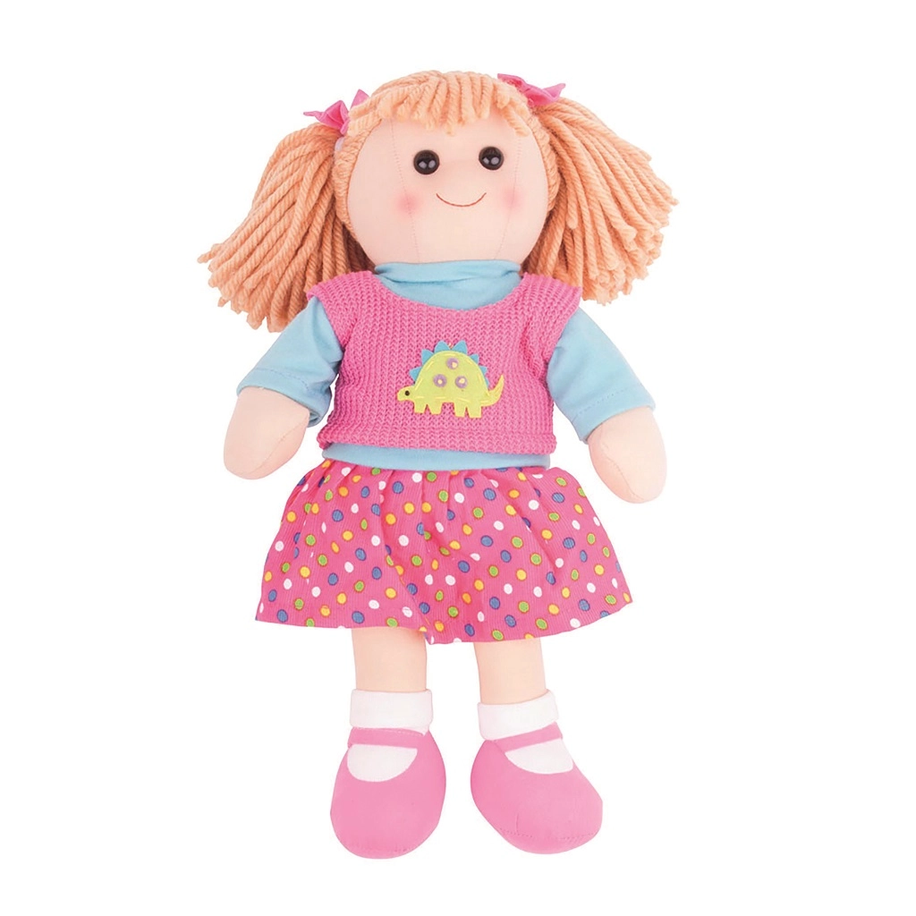 E-shop Bigjigs Toys látková Susie 38 cm