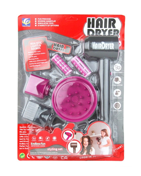 Kadernícka sada na batérie pre malé slečny