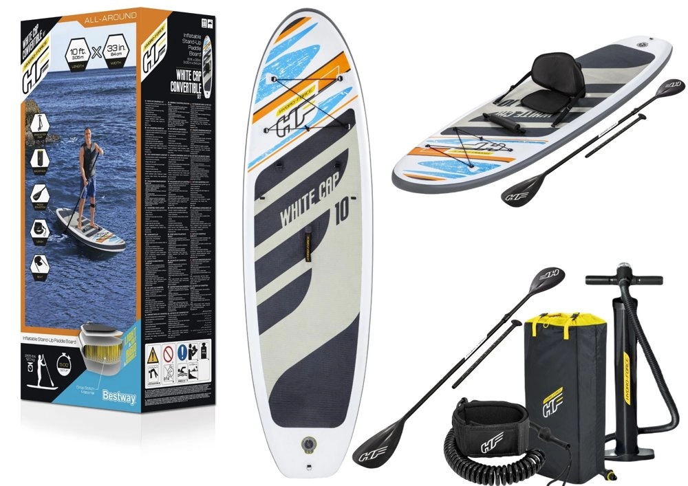 Paddleboard Hydro Force White Cap Combo 10'0