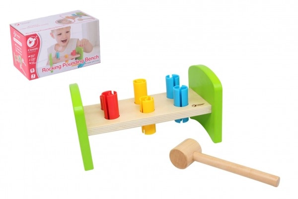 E-shop Teddies zatĺkačka s kladivkom 8ks v krabici 215x12x11cm