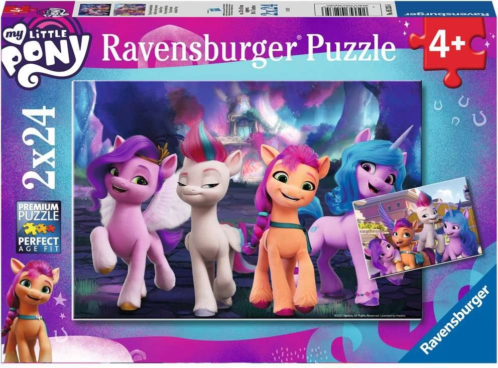 RAVENSBURGER My Little Pony 2x24 dielov