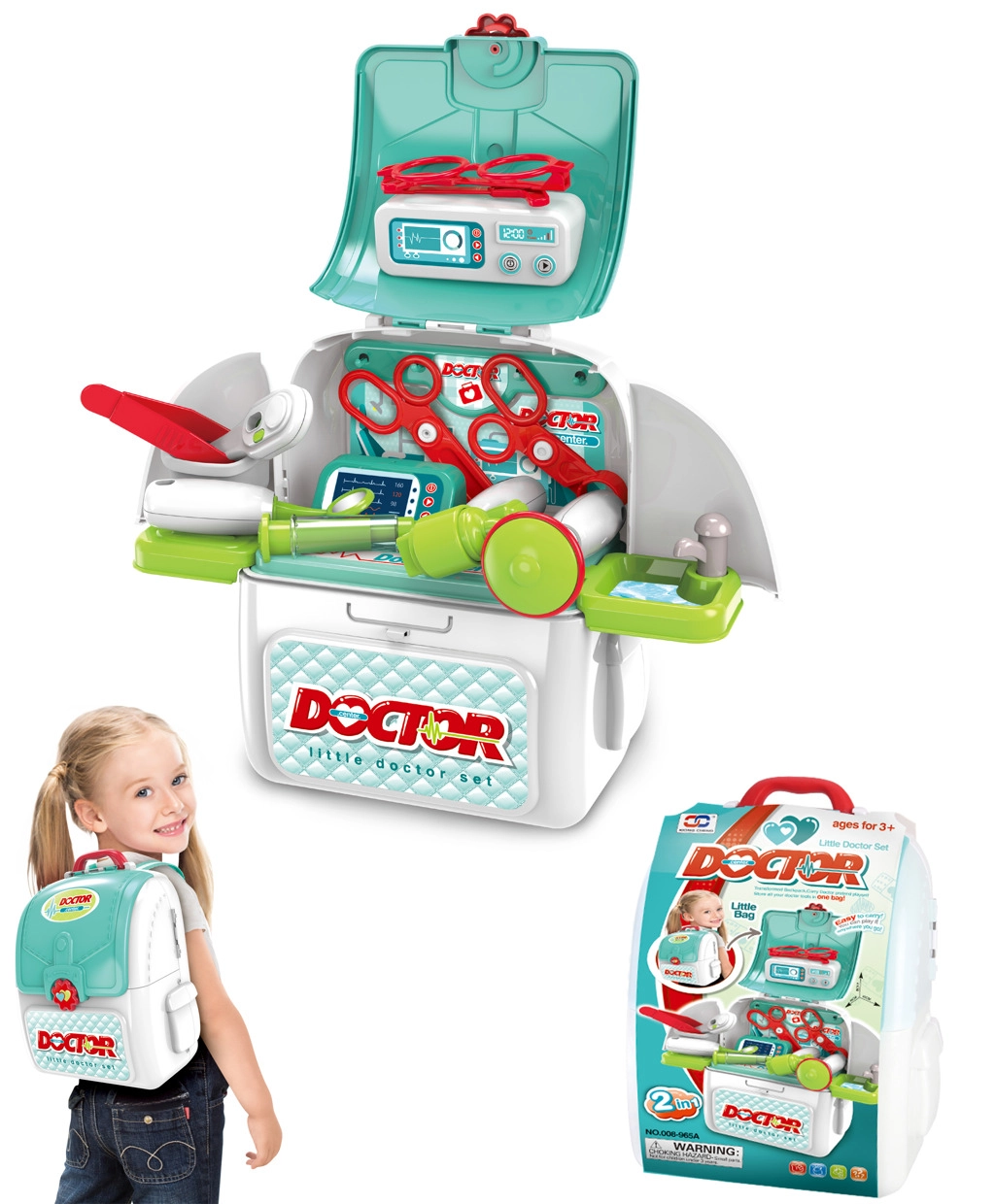 E-shop Doktorský set v batohu pre deti