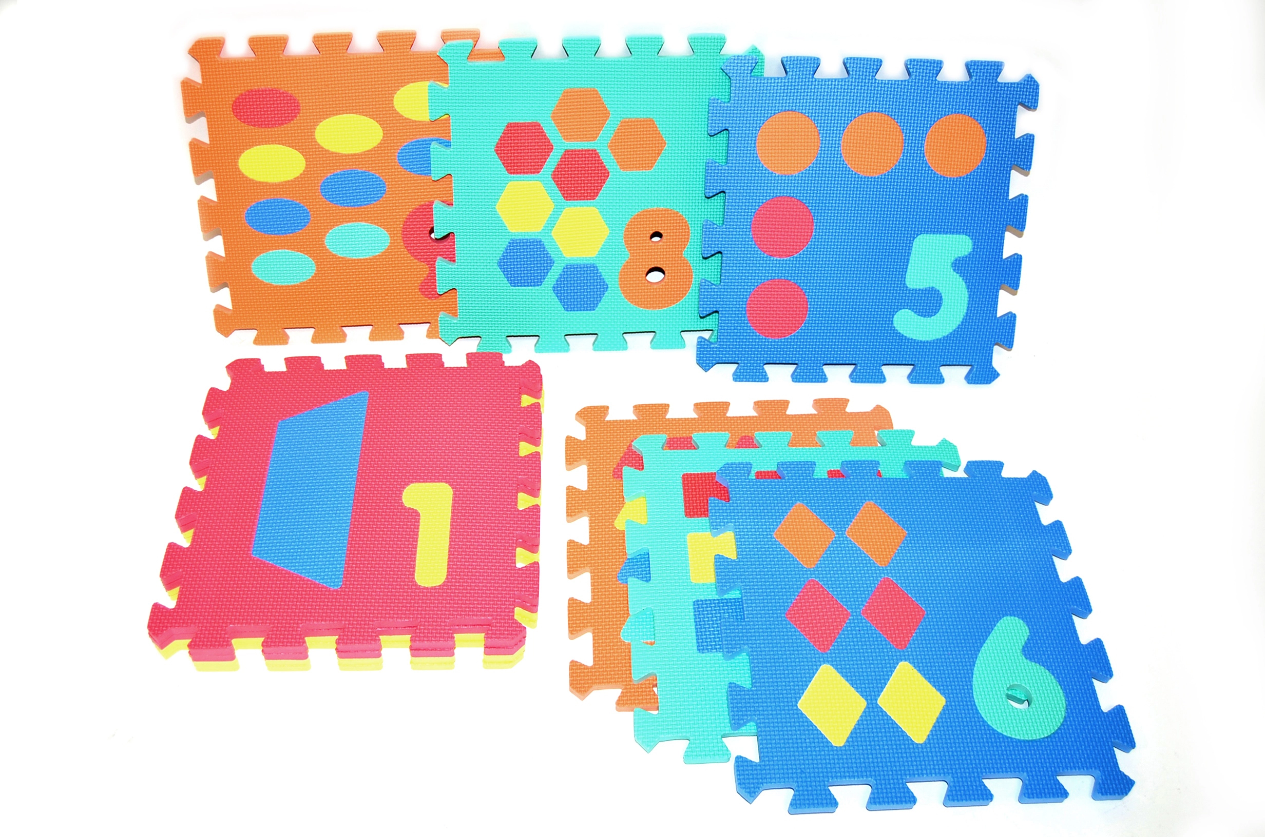 E-shop Wiky puzzle Počítání Tvary 30x30cm 10 ks