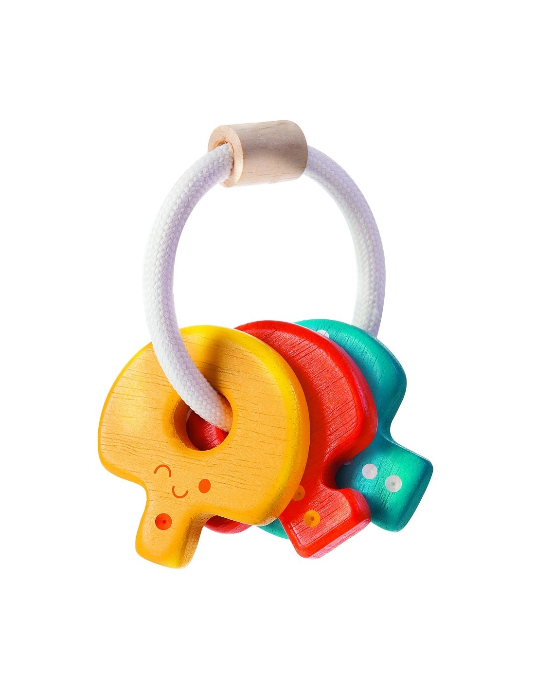 Plan Toys hrkálka s kľúčmi