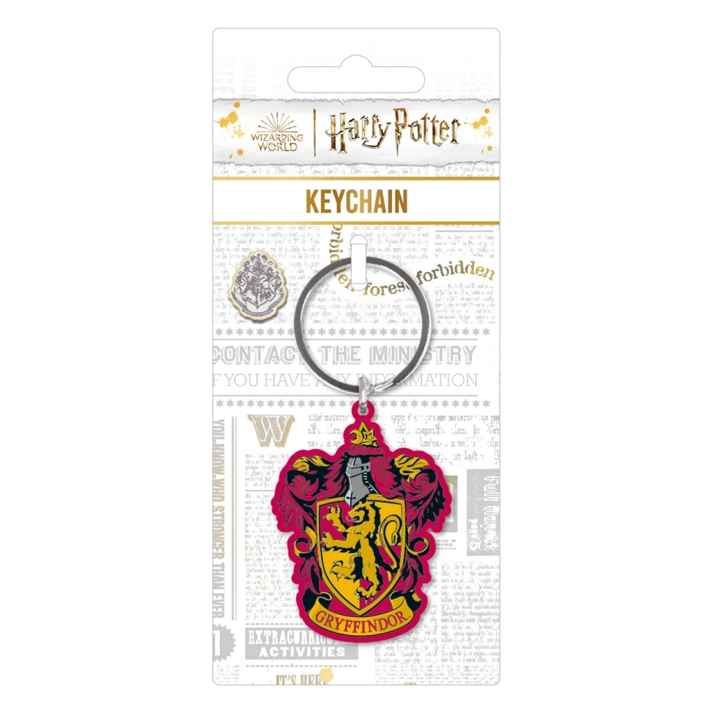 E-shop Harry Potter kovový prívesok na kľúče Chrabromil s farebným erbom