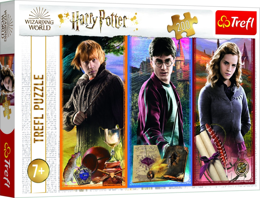 E-shop TREFL Harry Potter Ve světě magie a kouzel 200 dielov