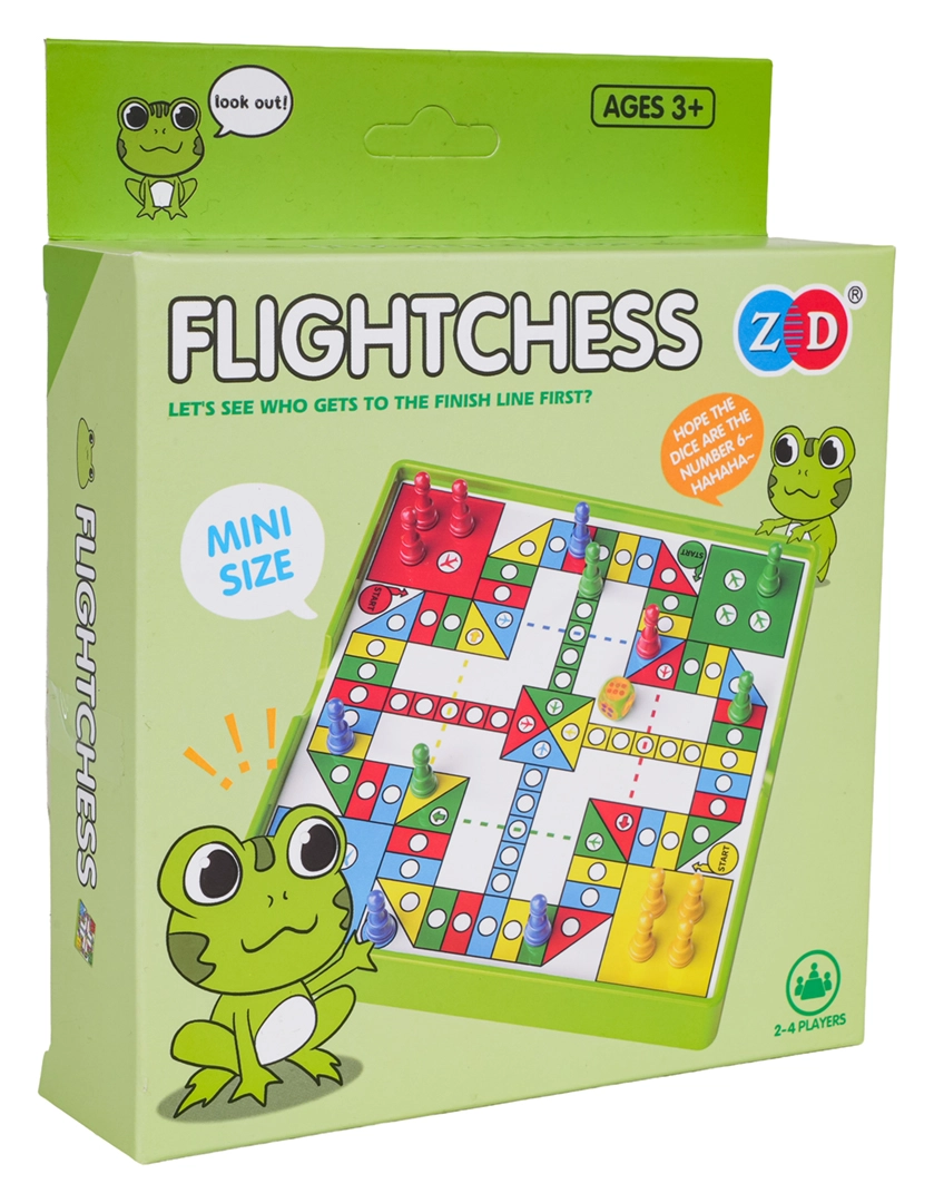 Cestovná stolová hra Ludo Žaba