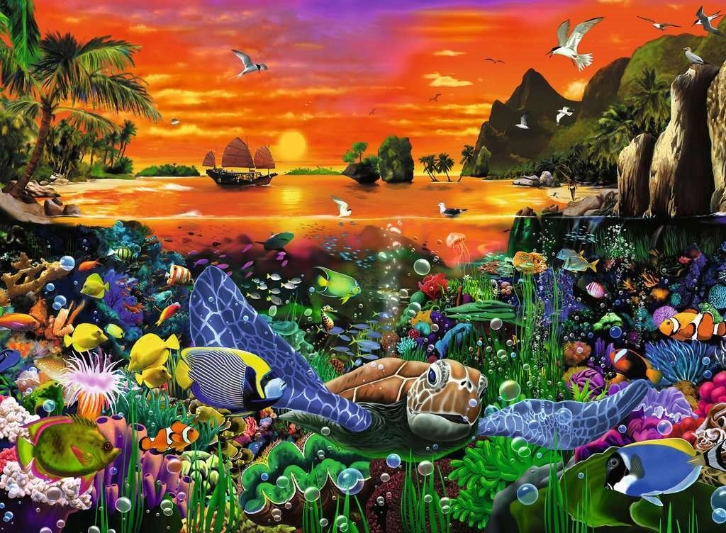 E-shop RAVENSBURGER Útes 500 dielov