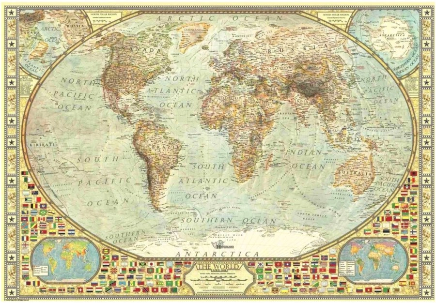 E-shop AnaTolian World Map III 2000 dielov