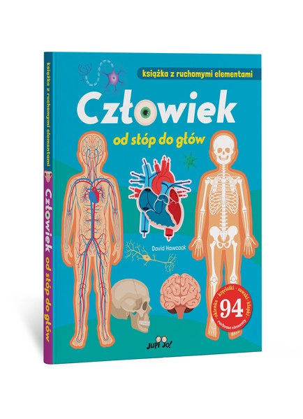 E-shop Kniha s pohyblivými prvkami Ľudské telo od hlavy po päty