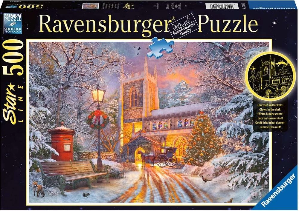 E-shop RAVENSBURGER Svietiace Vianočné zátišie 500 dielov