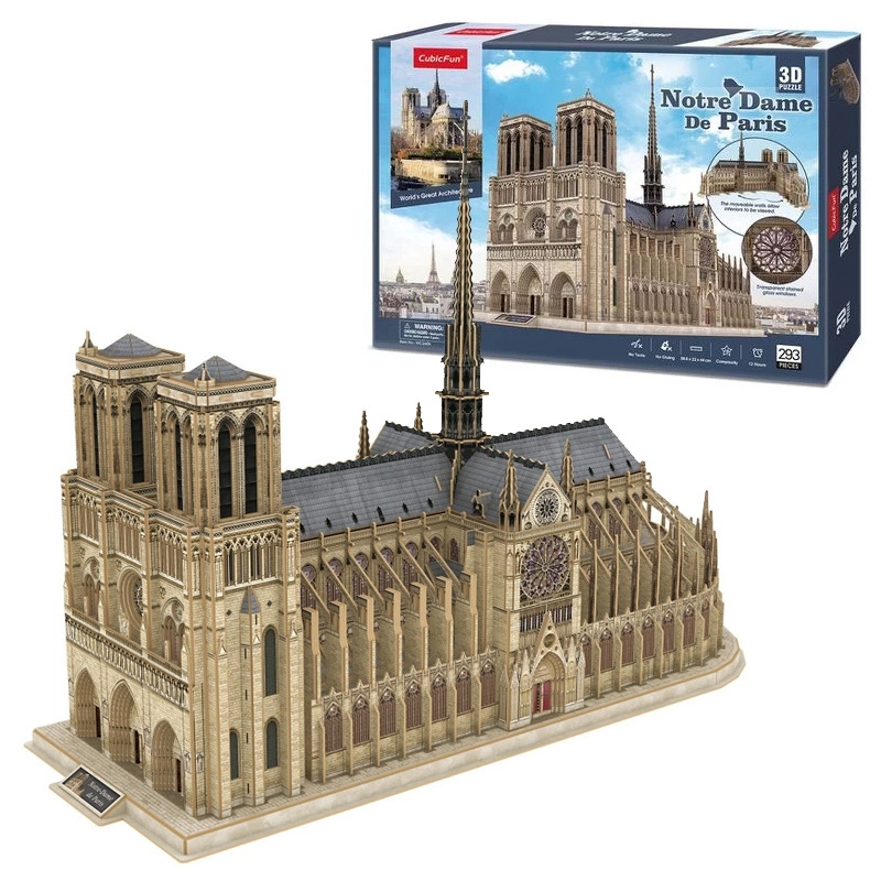 E-shop CubicFun 3D puzzle Katedrála Notre-Dame 293 ks
