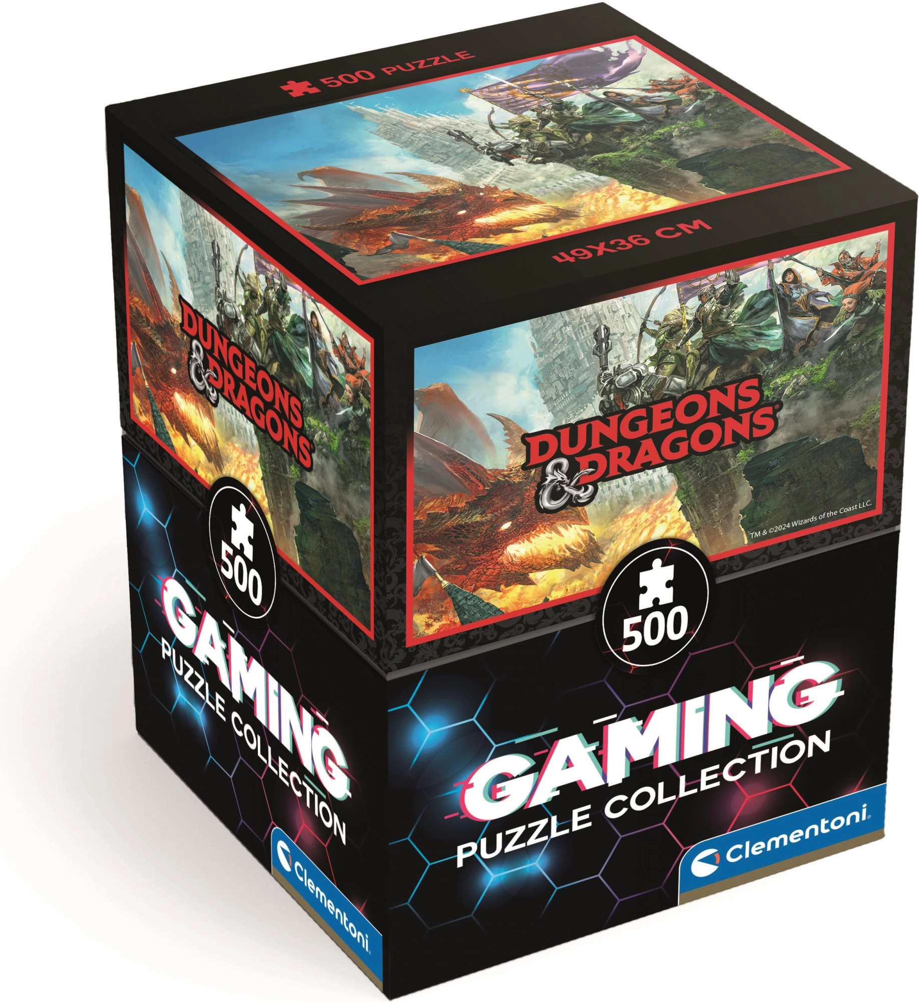 E-shop CLEMENTONI Gaming Collection Dungeons&Dragons 500 dielov