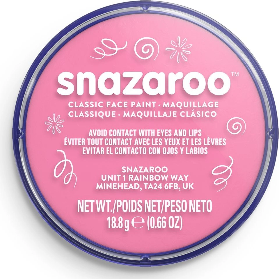 E-shop Snazaroo Farba na tvár Svetlo ružová 18 ml