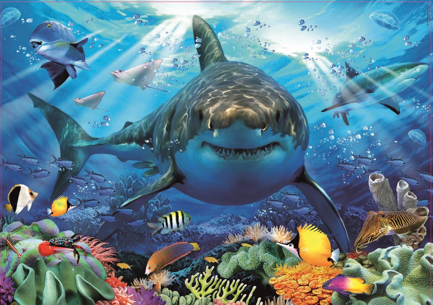 E-shop Educa Great White Shark 500 dielov