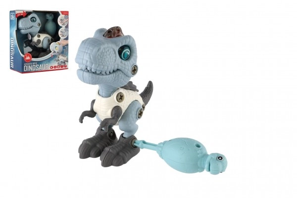 E-shop Skrutkovací dinosaurus so svetlom a zvukom, 12 cm