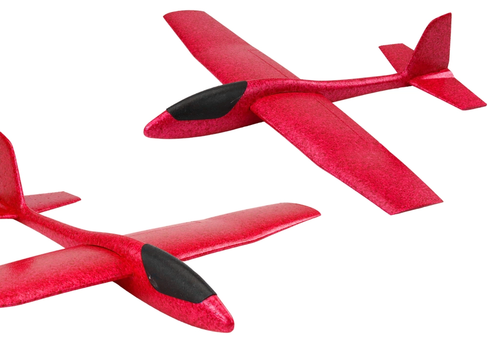 Veľký červený styroporový klzák 68 cm