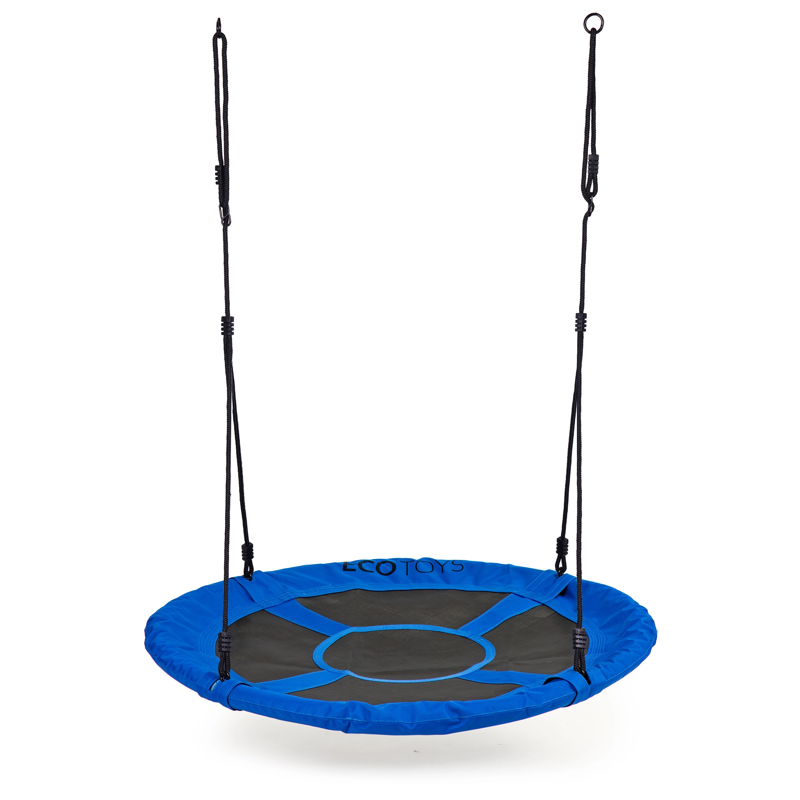 Eco Toys Záhradná hojdačka bocianie hniezdo 100 cm modrá