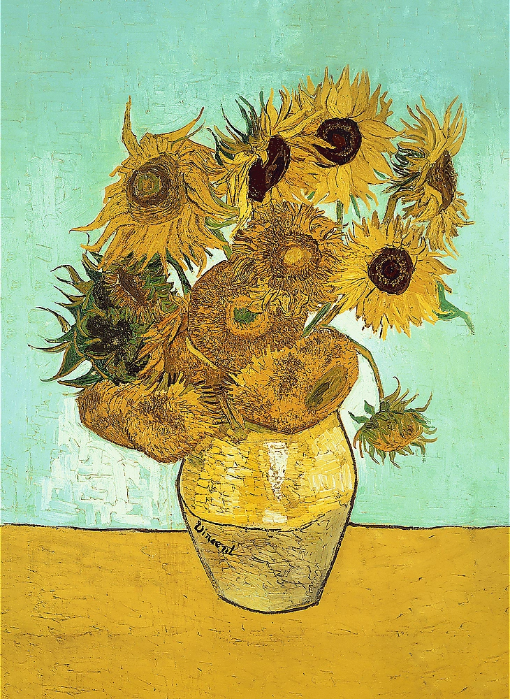 E-shop TREFL Drevené Art Vincent van Gogh Slnečnica 200 dielov