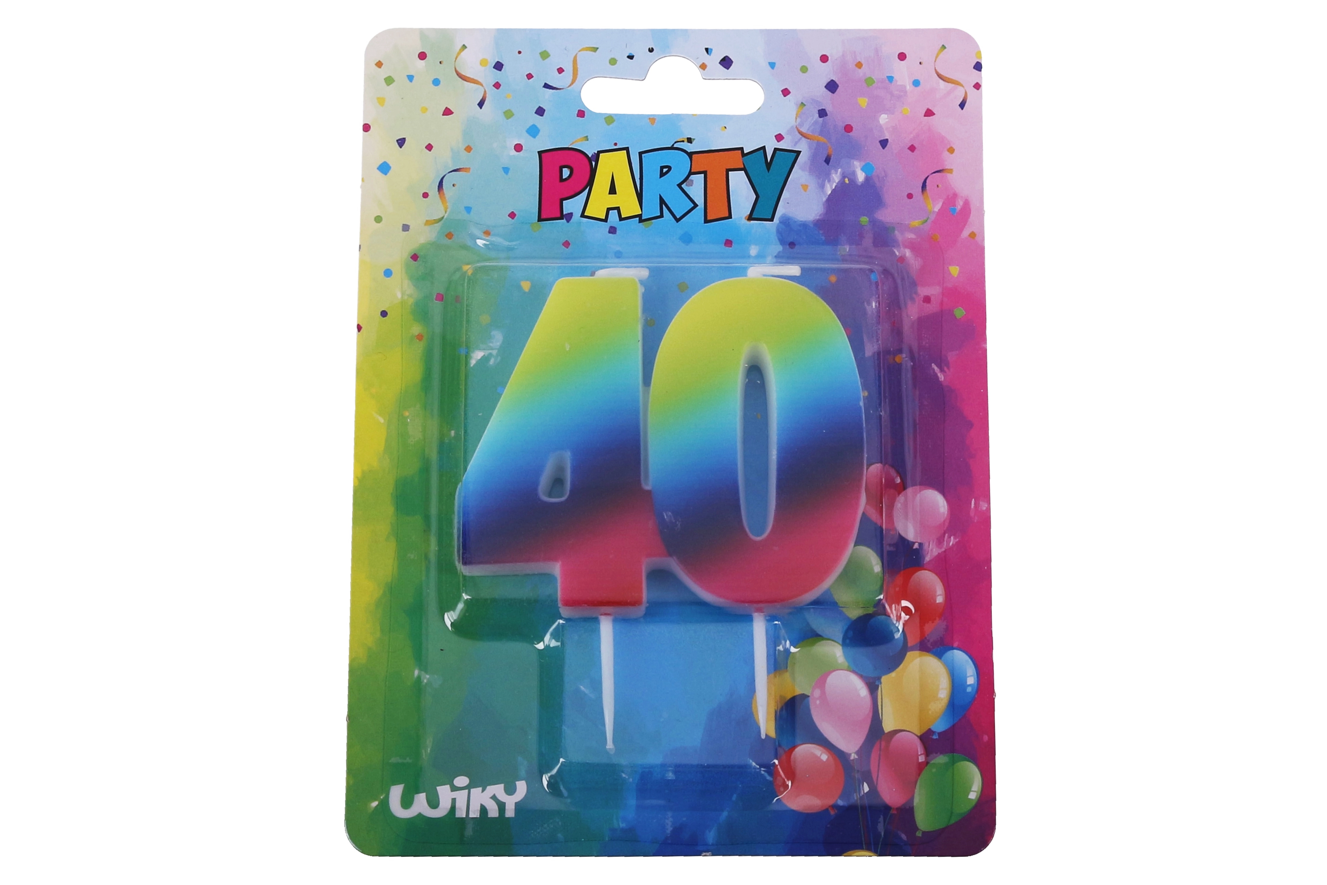 Wiky Tortová dúhová č.40