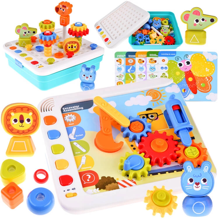 E-shop Interaktívny učebný panel Montessori – emócie, čísla a tvary