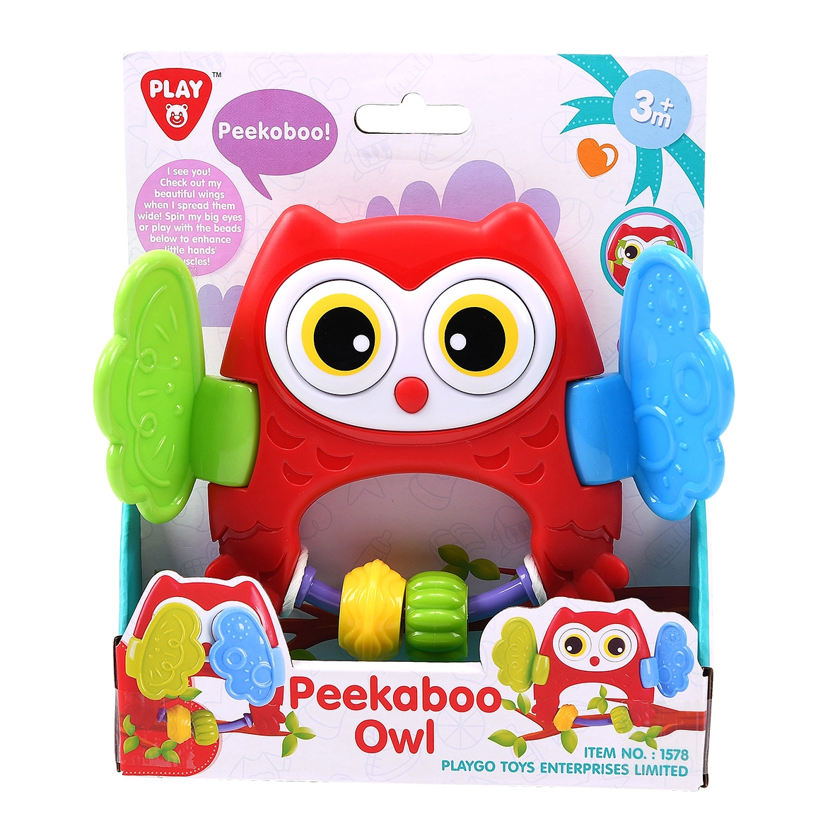 Playgo sova Peekaboo