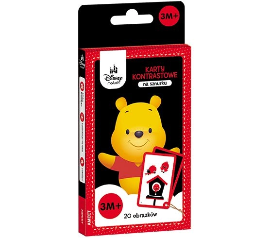 Disney Maluch kontrastné karty pre bábätká