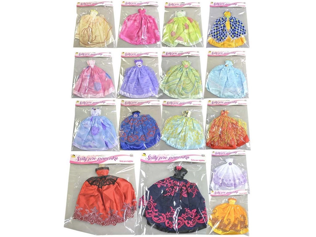 Plesové šaty pre bábiku 26 cm