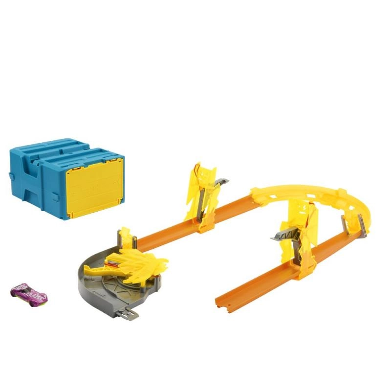 E-shop Hot Wheels Mattel TRACK BUILDER DRÁHA V BOXÍKU viac druhov