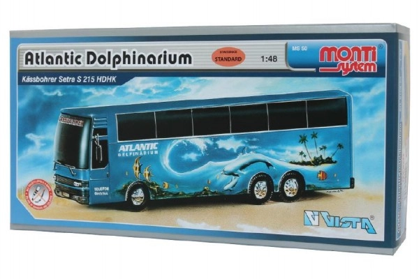 E-shop Monti System Atlantic Stavebnice 50 Delfinarium Bus 1:48