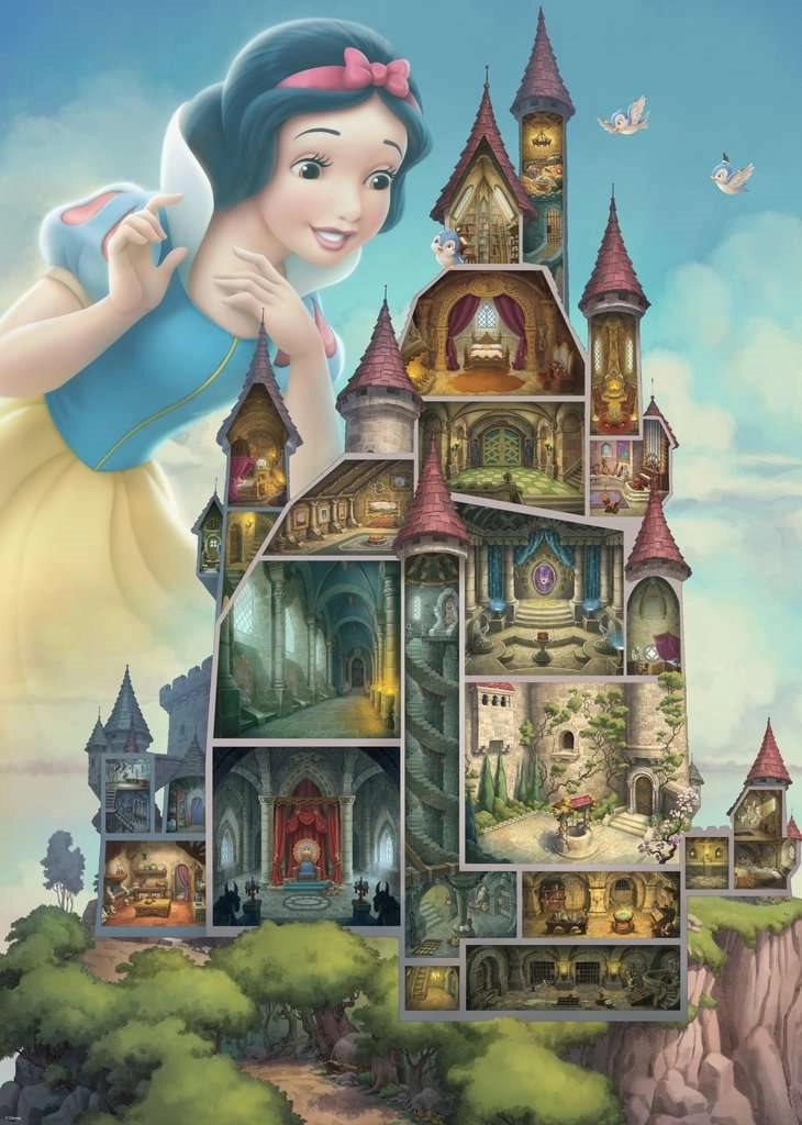 E-shop RAVENSBURGER Disney Castle Collection: Snehulienka 1000 dielov