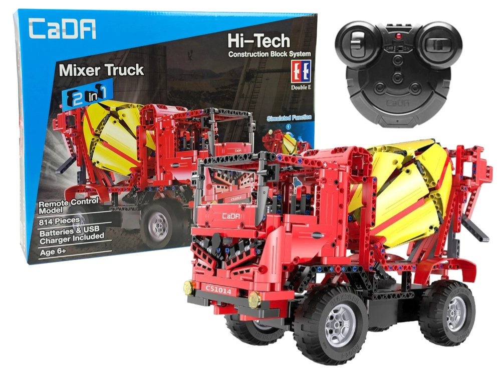LEAN CADA RC Domiešavač 2v1 Mixer Truck 814 ks