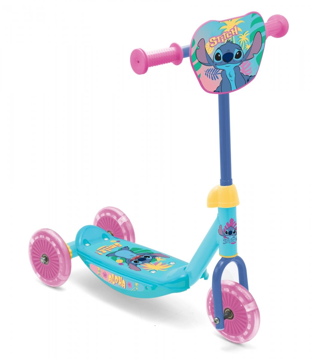 Trojkolesová detská kolobežka Stitch