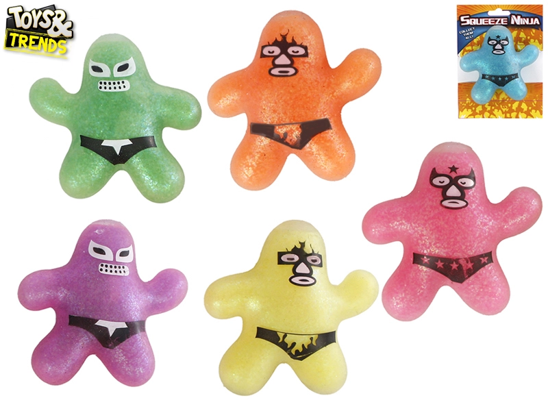 E-shop Stretchový ninja bojovník TOYS& TRENDS 11 cm
